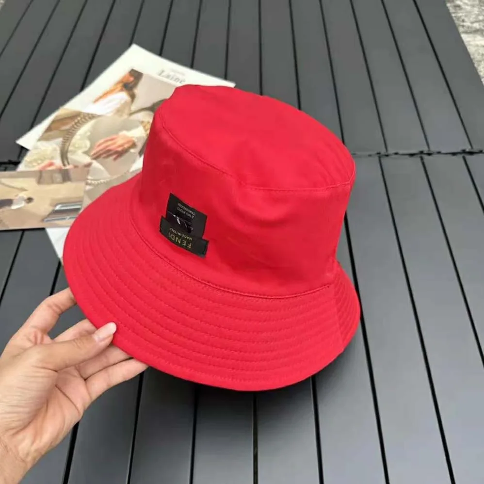 Fendi Brown Fabric Hat for Women