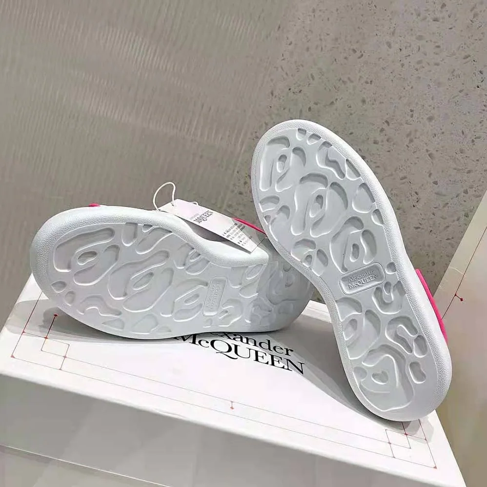 Alexander Mcqueen Oversized Sneaker in Neon Pink for Women