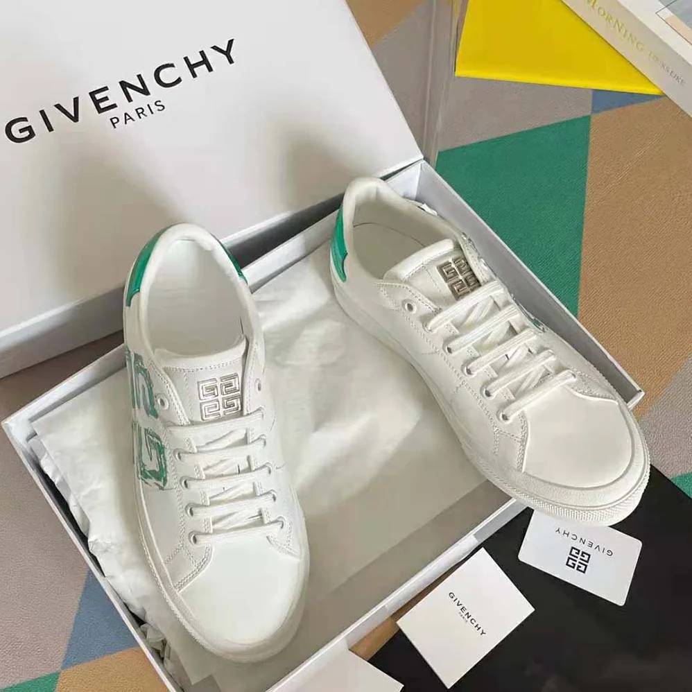 Givenchy Sneakers City Sport in 4G Print Leather for Unisex in Green Givenchy Sneakers City Sport in 4G Print Leather for Unisex in Green