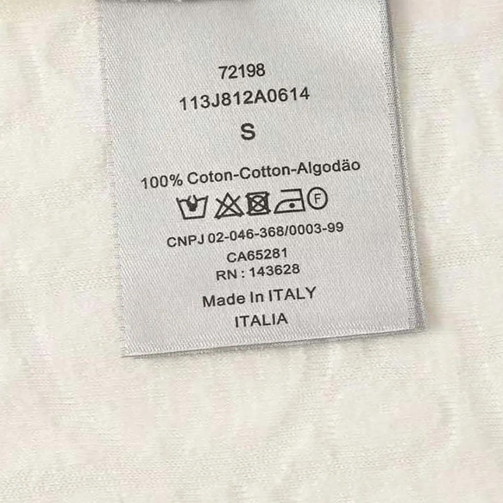 Dior Oversized Dior Oblique Polo Shirt White Terry Cotton Jacquard for Men