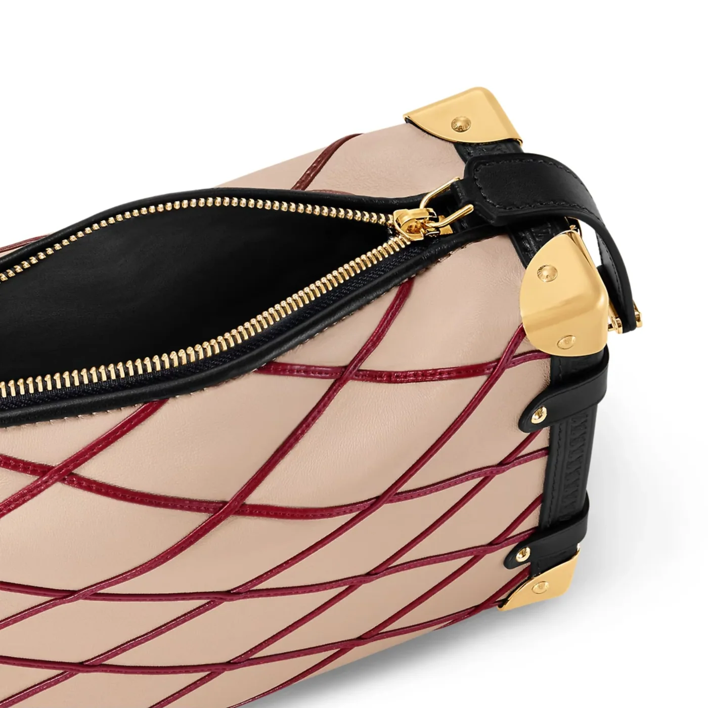 Louis Vuitton Side Trunk MM Beige 8.3 Inches/ Louis Vuitton Side Trunk MM Beige 8.3 Inches/