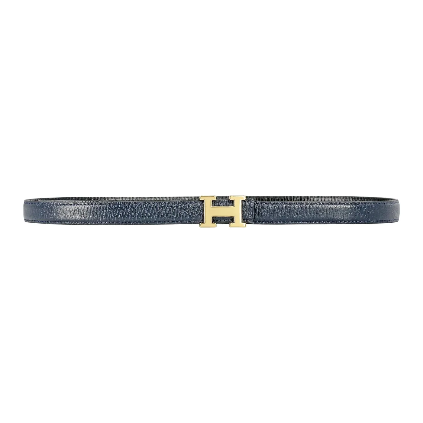 Reversible Buckle Amazing Belt Dark Blue&Black