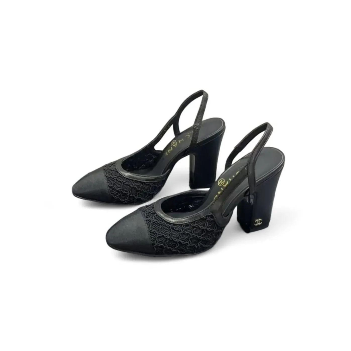 Chanel Slingbacks Black Chanel Slingbacks Black
