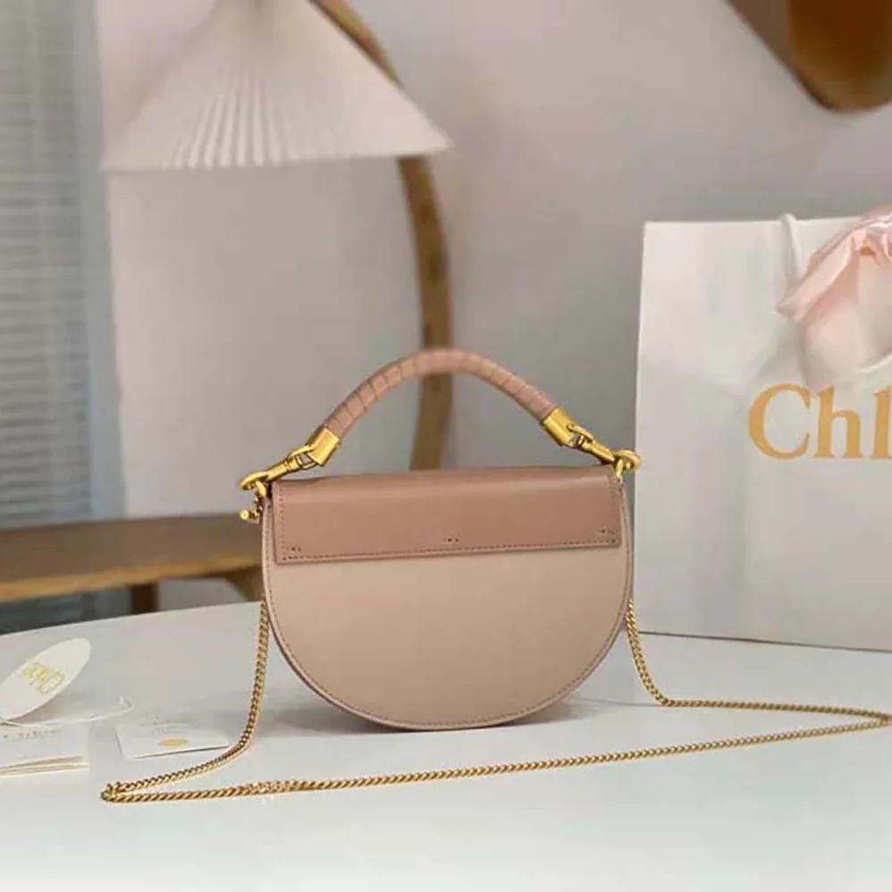 Chloé Marcie Chain Flap Bag for Women in Sandy Chloé Marcie Chain Flap Bag for Women in Sandy