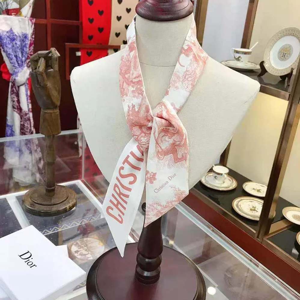 Dior Toile DE Jouy Mitzah Scarf Silk Twill for Women Dior Toile DE Jouy Mitzah Scarf Silk Twill for Women
