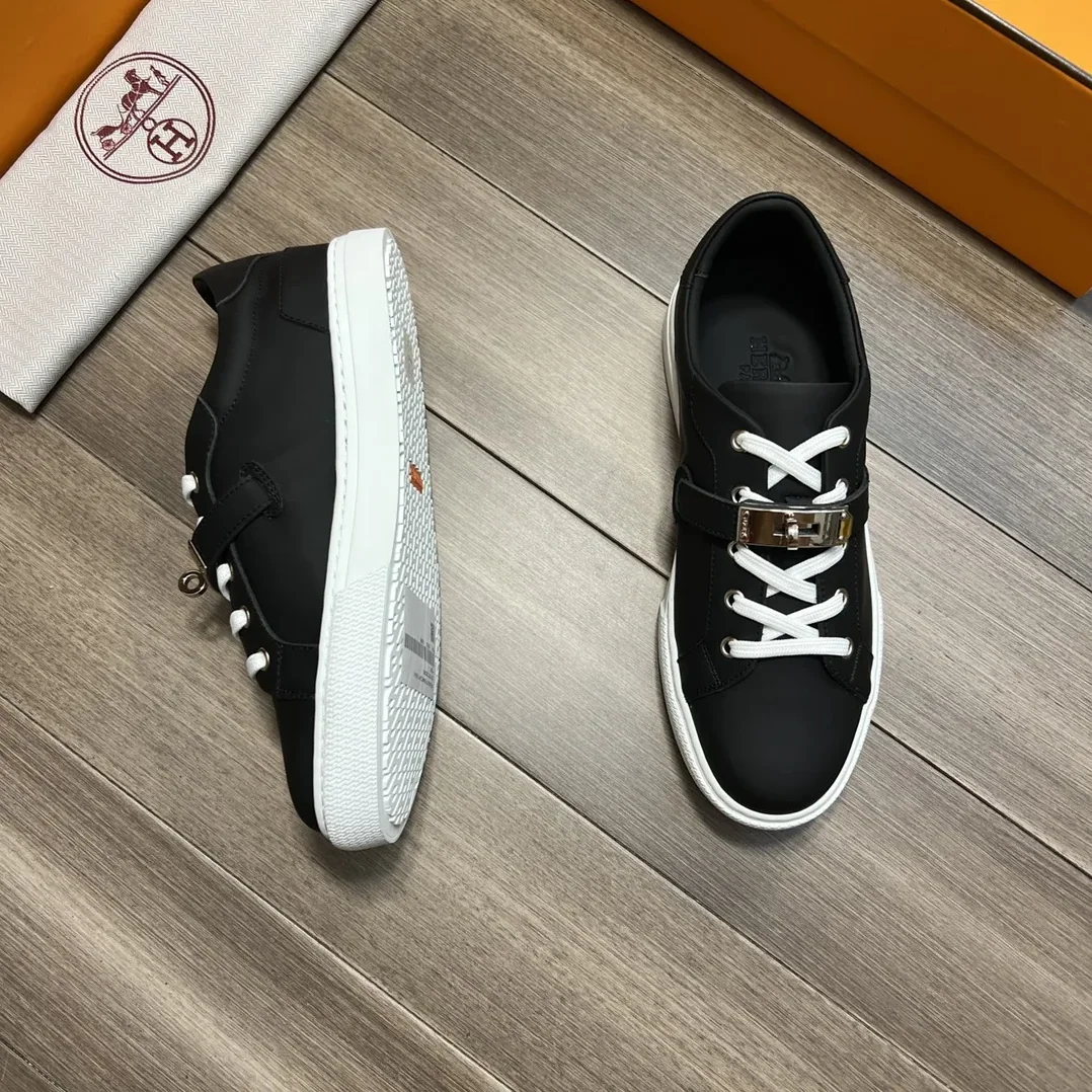 Hermes Casual Sneakers Black Hermes Casual Sneakers Black