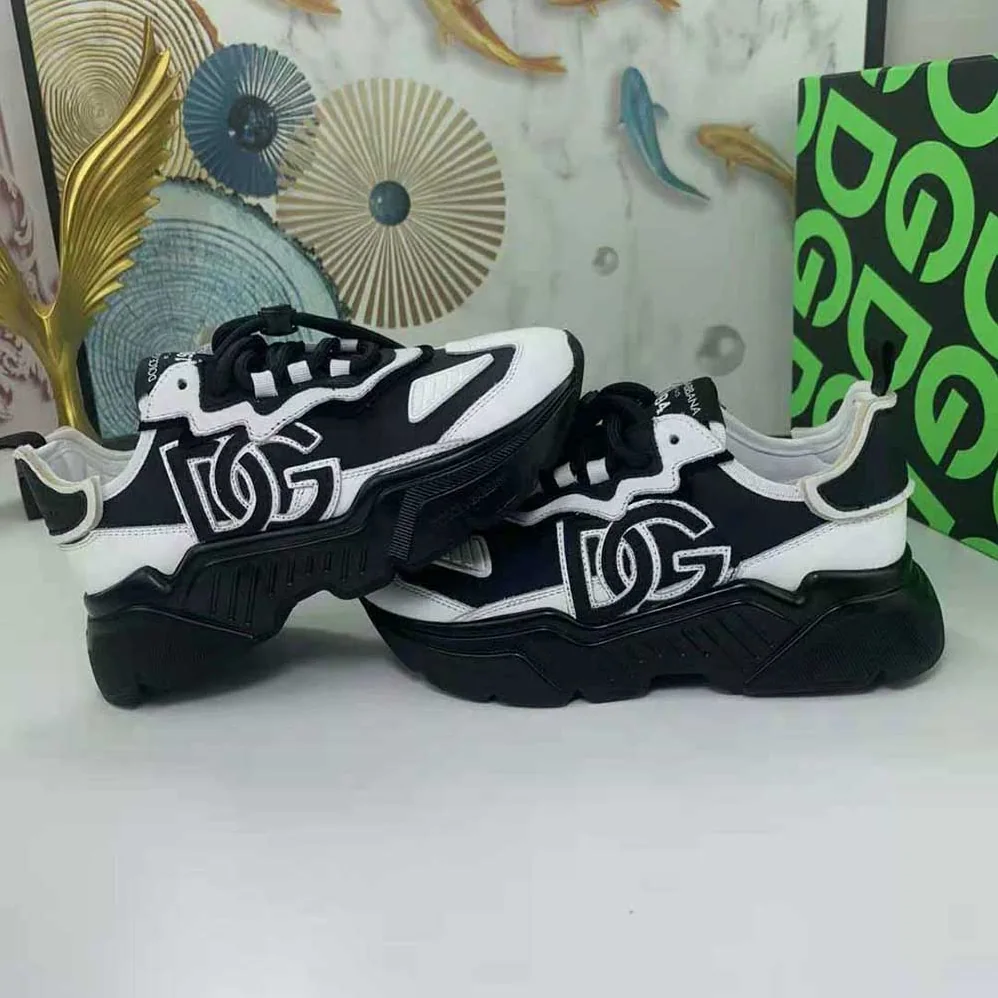 Dolce Gabbana D&G Mixed for Men in Materials Daymaster Sneakers