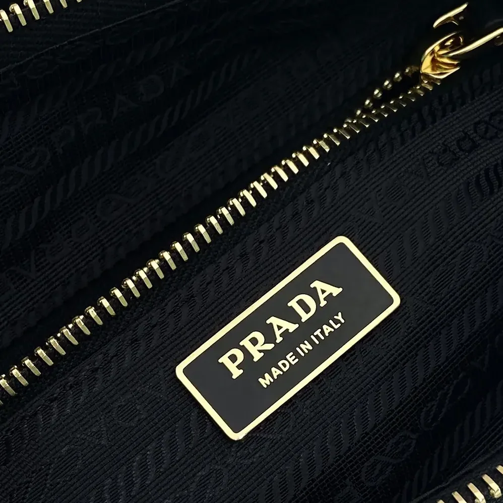 Prada Explore Large Nappa Leather Bag for Women in Black