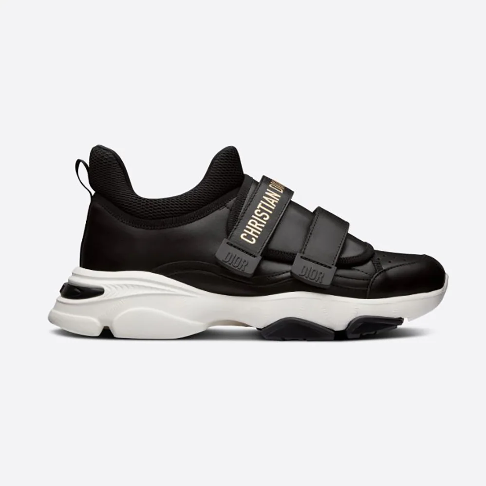 Dior D for Women in wander Sneaker Black Calfskin