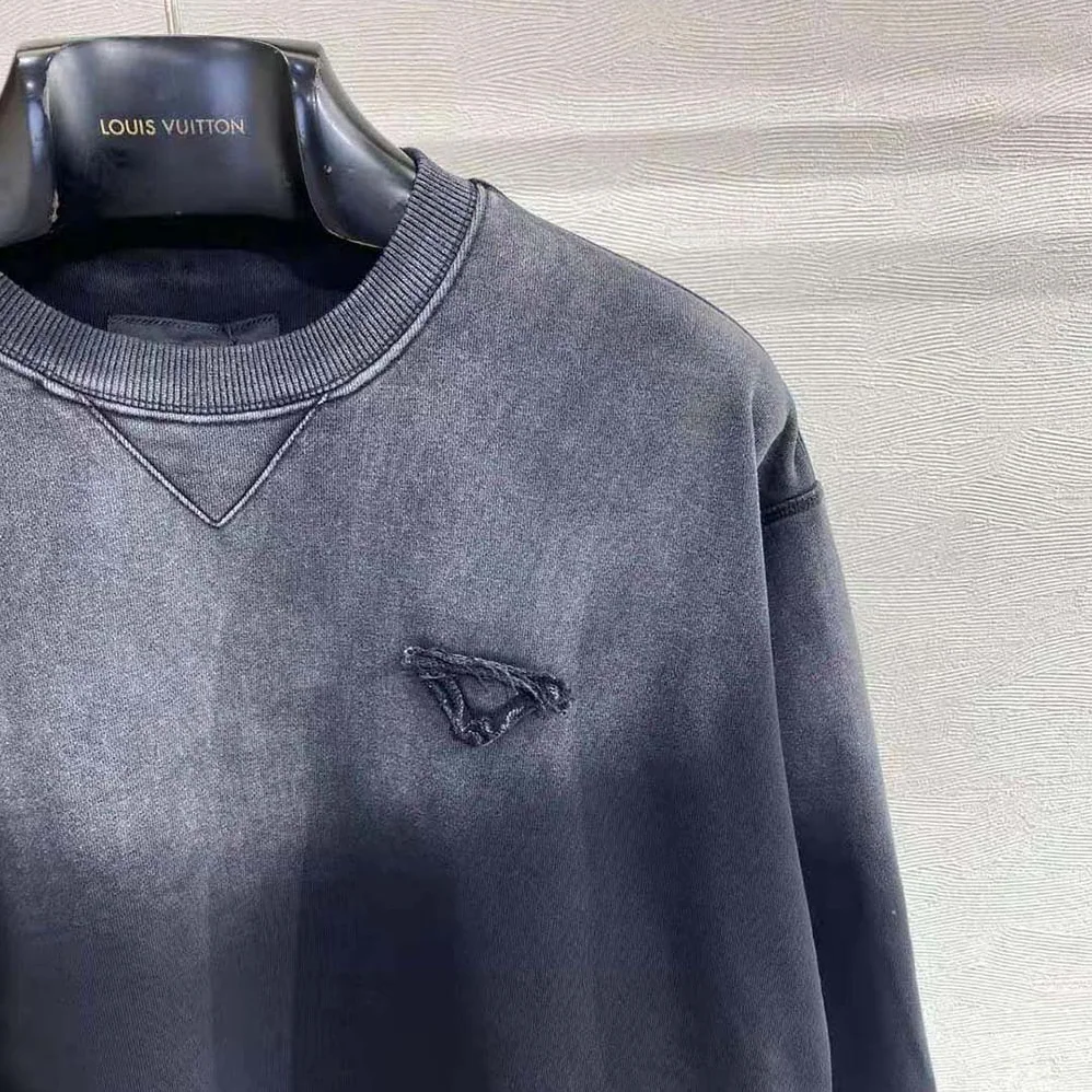 Prada Oversized Garment for Women in dyed Cotton Sweatshirt Prada Oversized Garment for Women in dyed Cotton Sweatshirt
