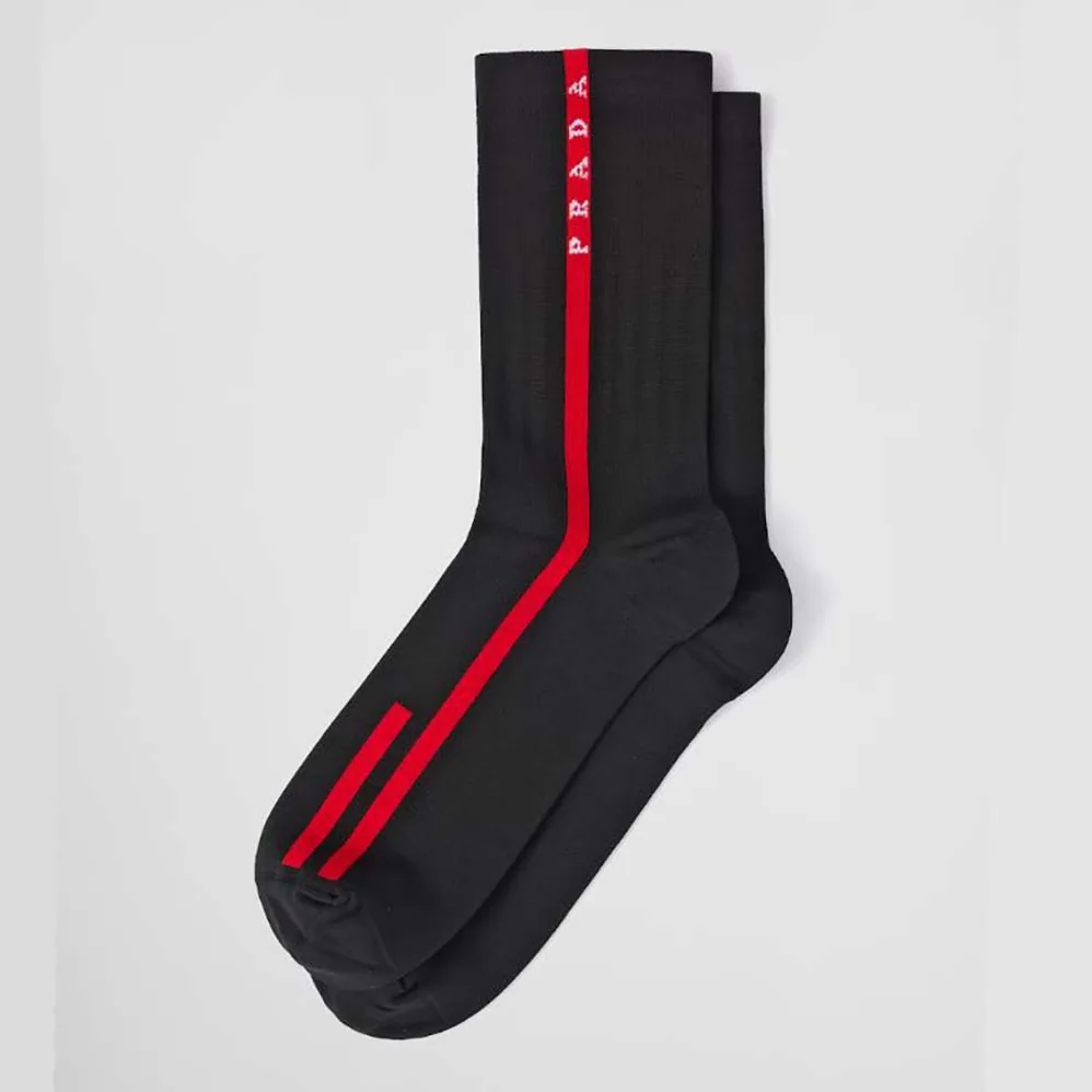 Prada Technical Yarn Ankle Socks for Unisex in Black Prada Technical Yarn Ankle Socks for Unisex in Black