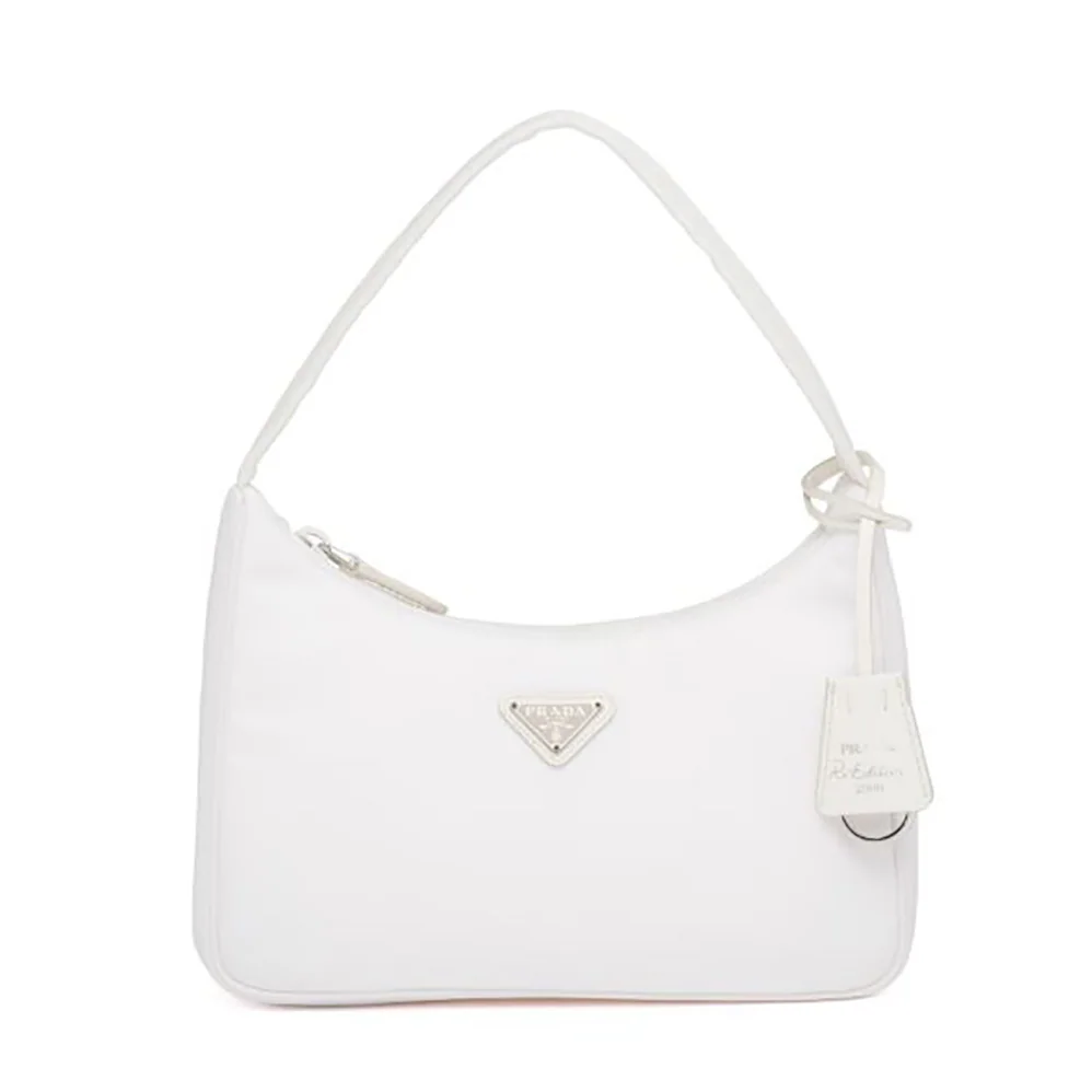 Prada Re-Nylon Re-Edition 2000 Mini-Bag for Women in White