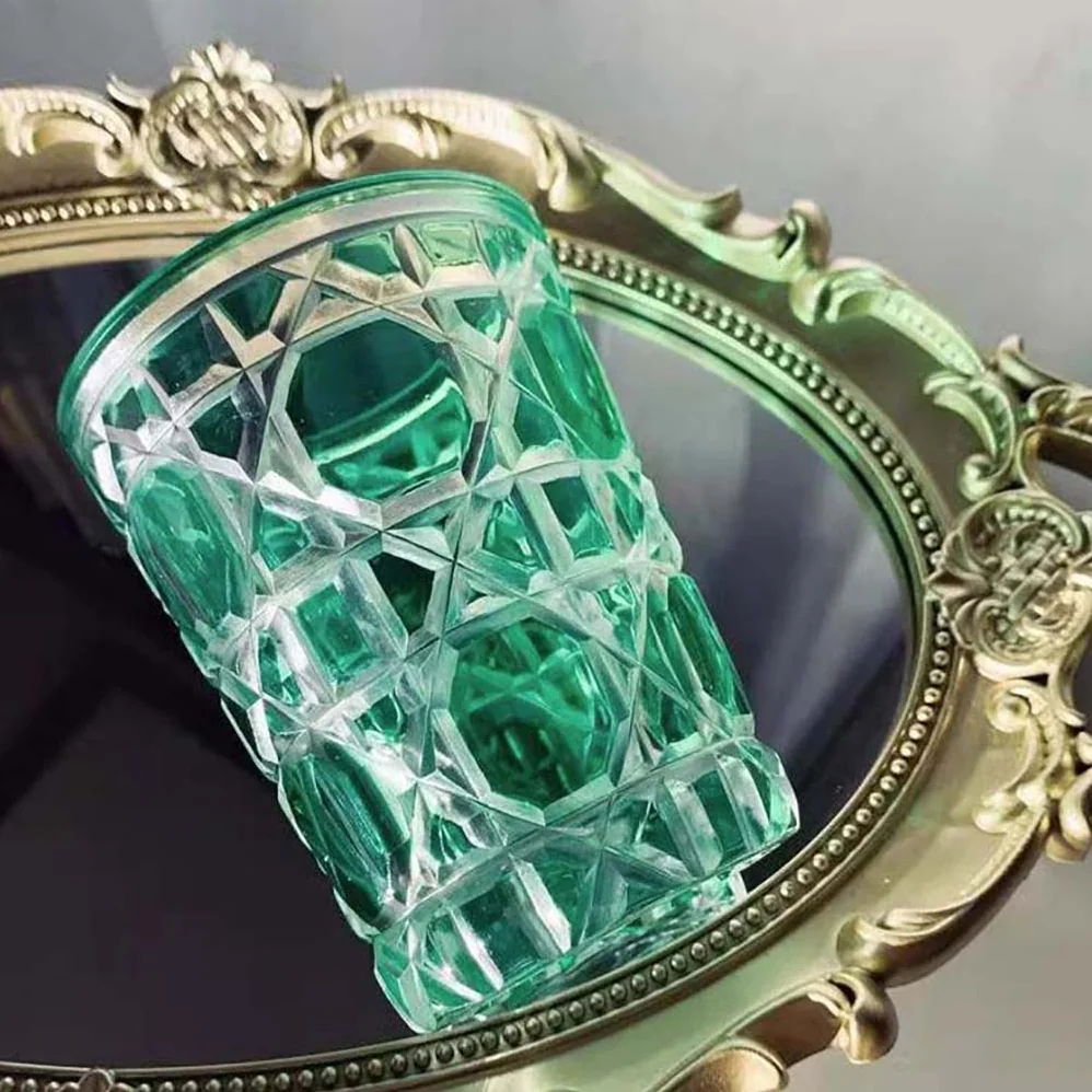Dior Water Glass Green Cannage for Unisex