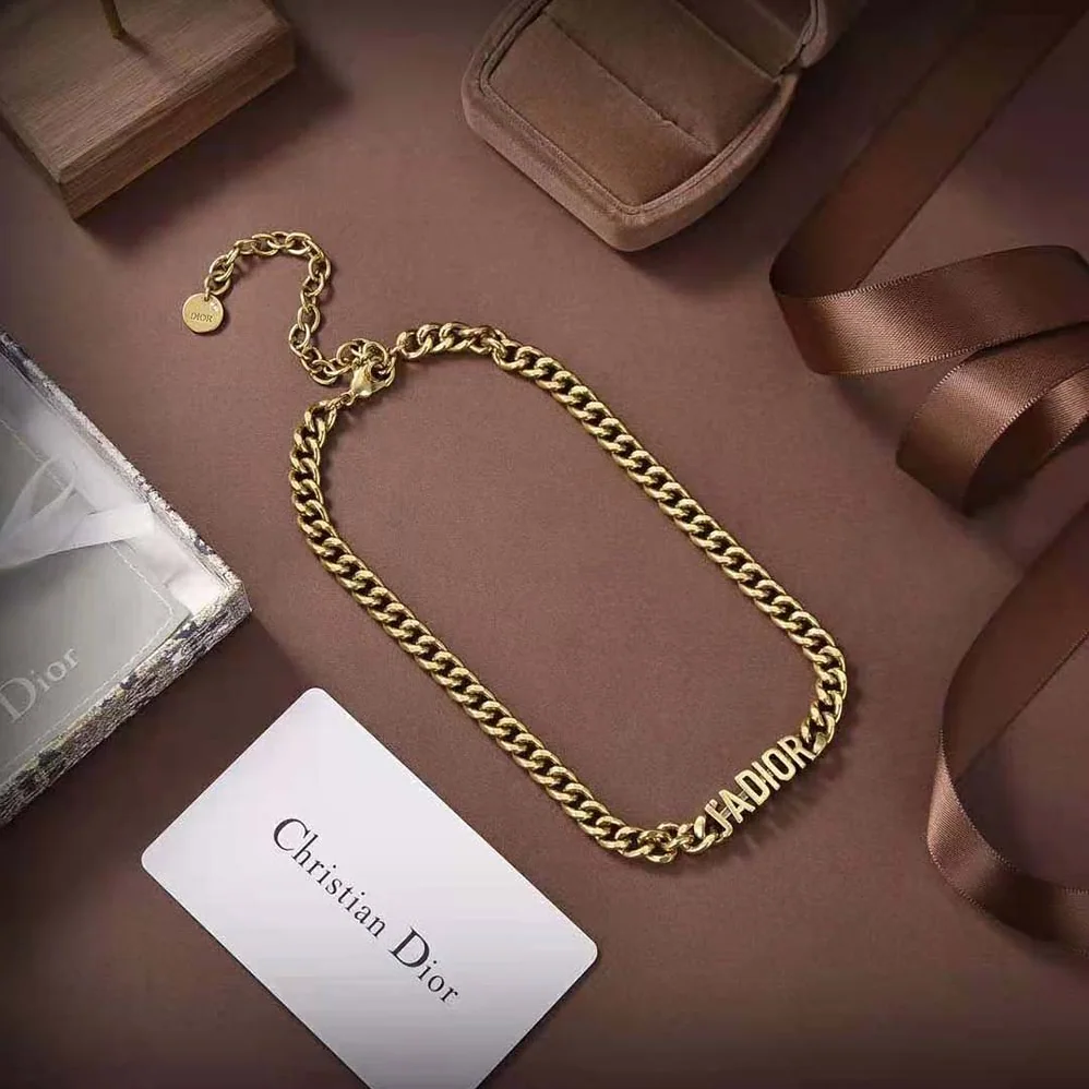 Dior J Adior Bracelet Antique Gold for Women in Finish Metal Dior J Adior Bracelet Antique Gold for Women in Finish Metal