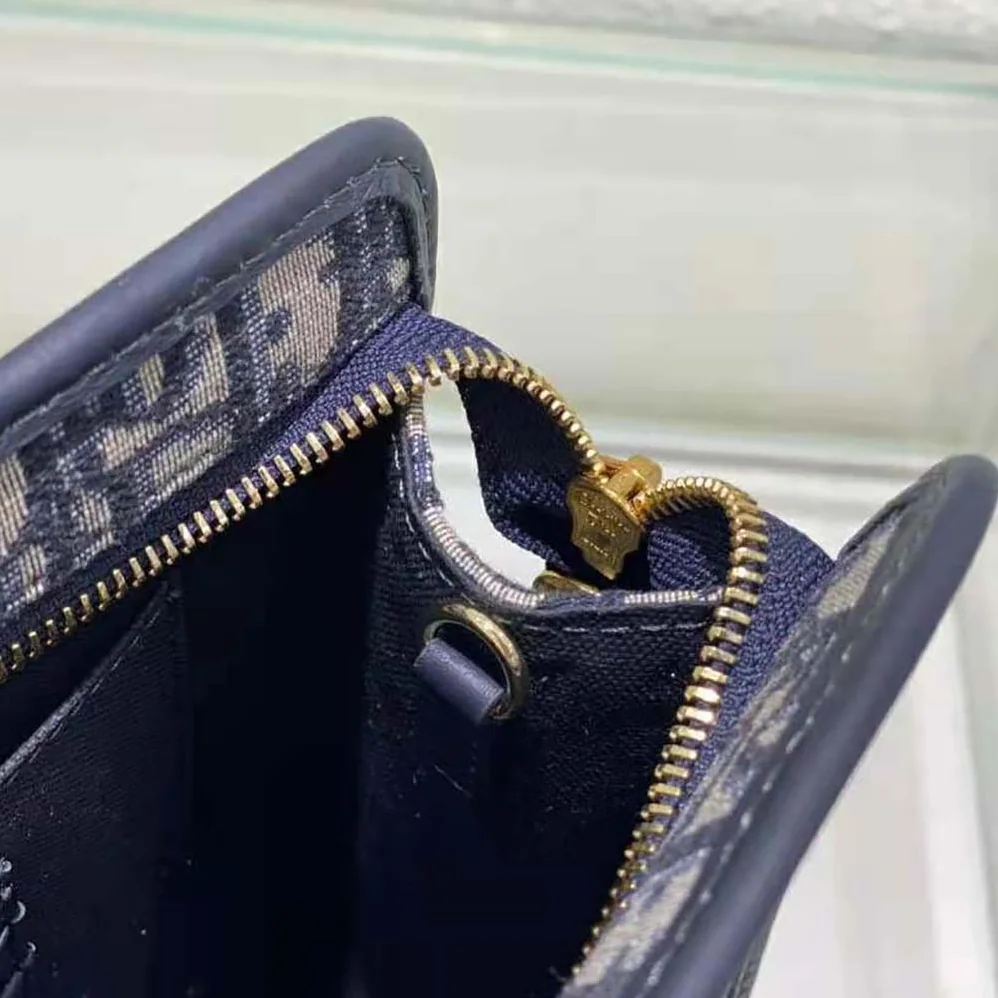 Dior 30 Montaigne Pouch Blue Dior Oblique Jacquard for Women Dior 30 Montaigne Pouch Blue Dior Oblique Jacquard for Women