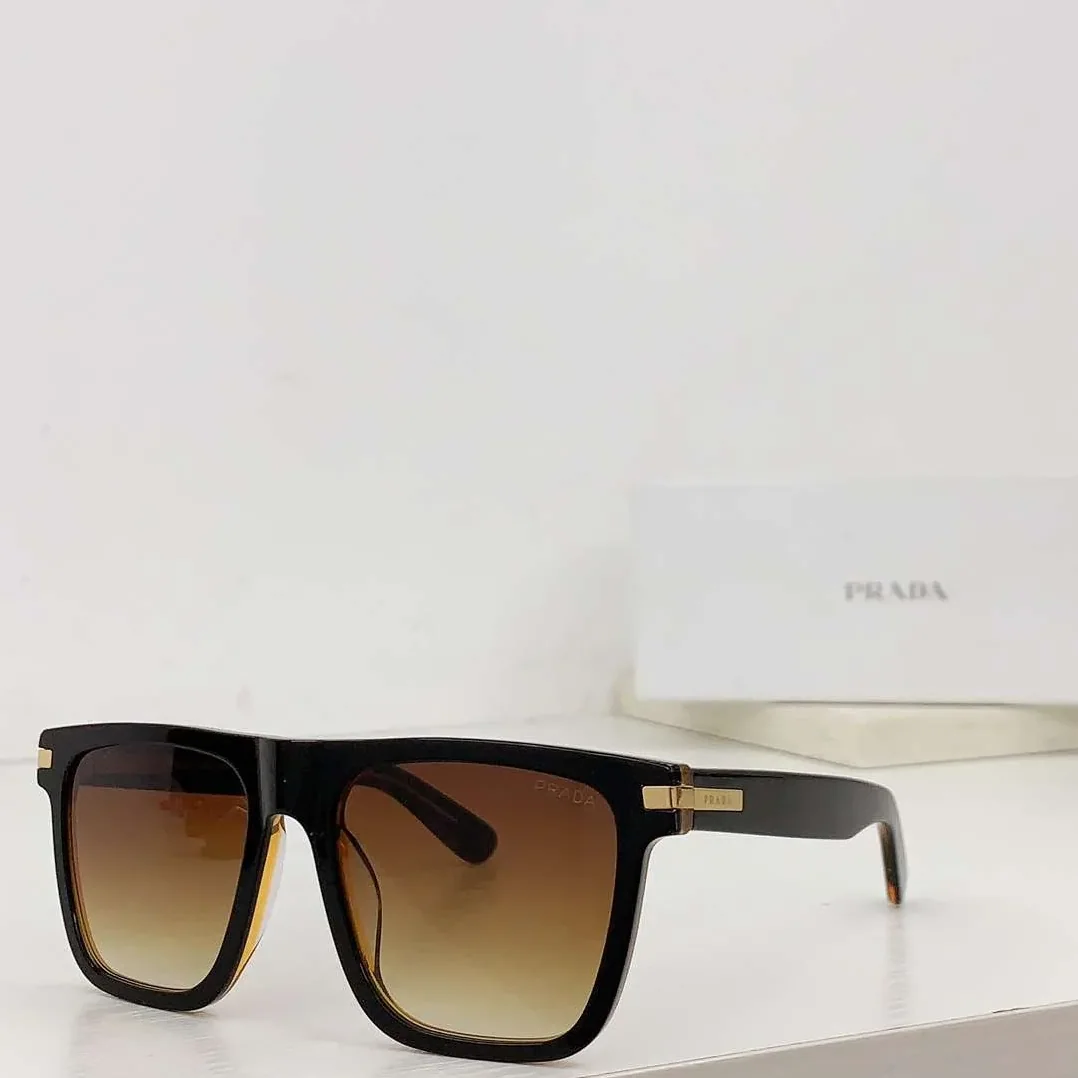Prada Letter Logo Sunglasses Gold Prada Letter Logo Sunglasses Gold