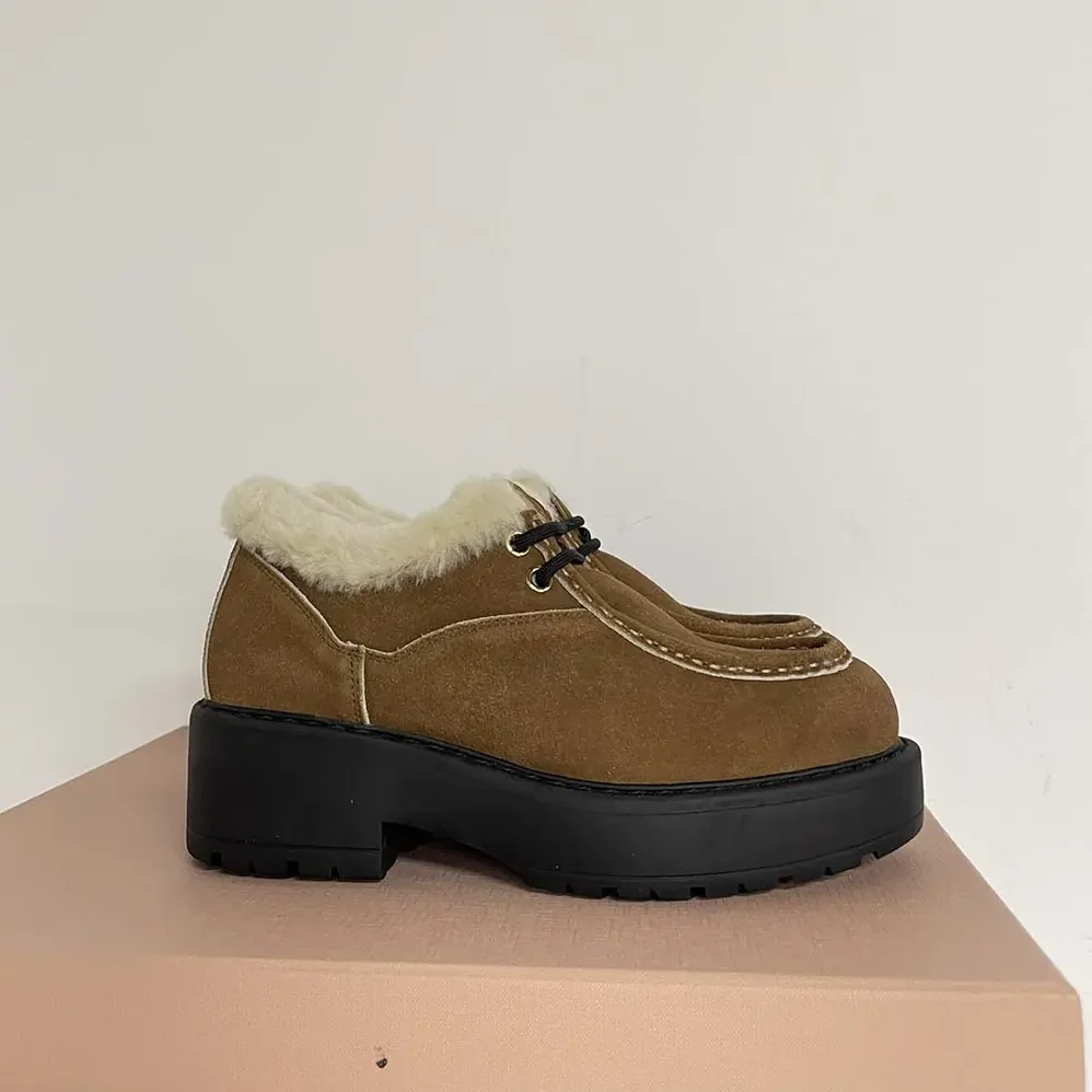 Miu Miu Faded Suede Booties 5T965D_X0O for Women