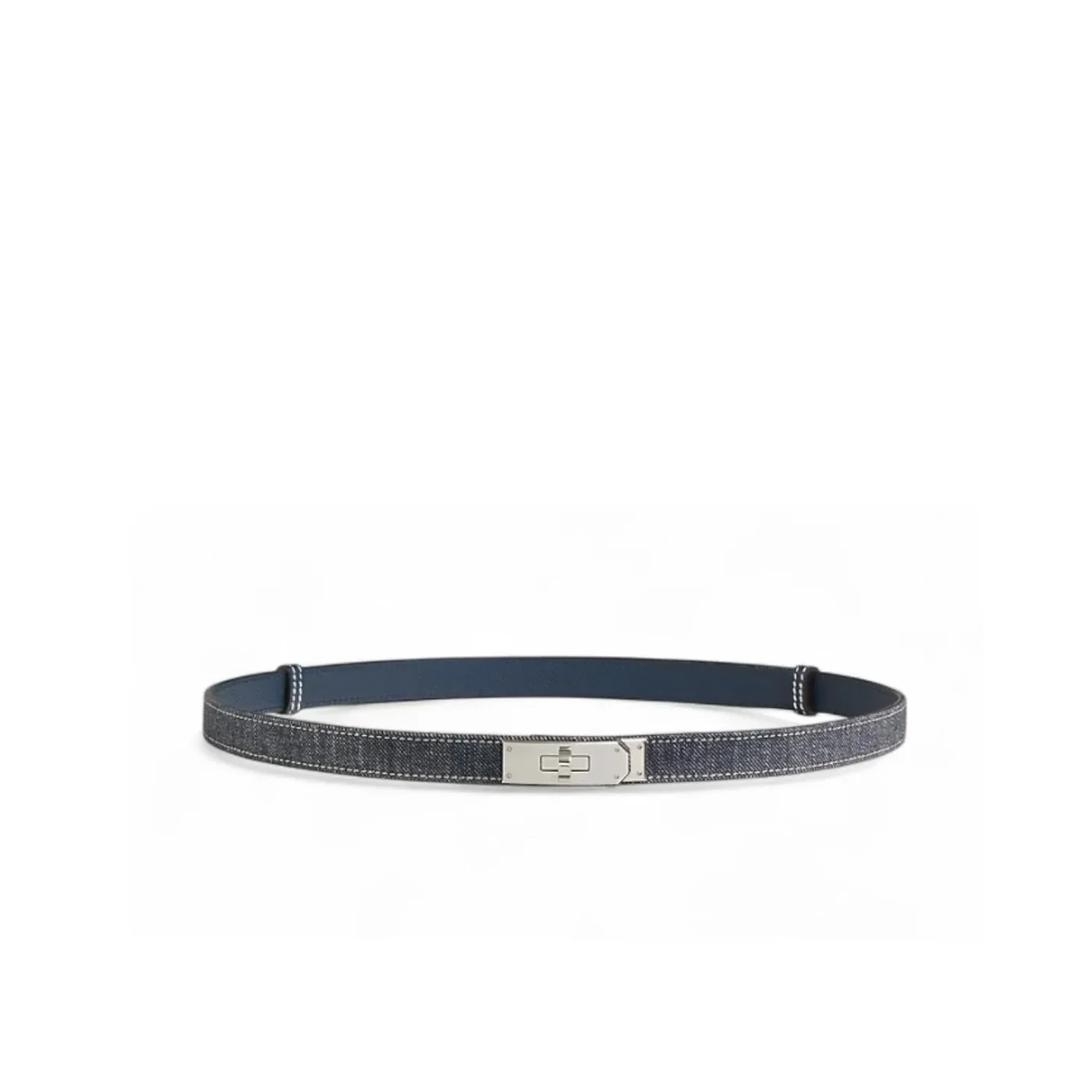 Hermes Kelly Jean 18 Belt Bleu Navy
