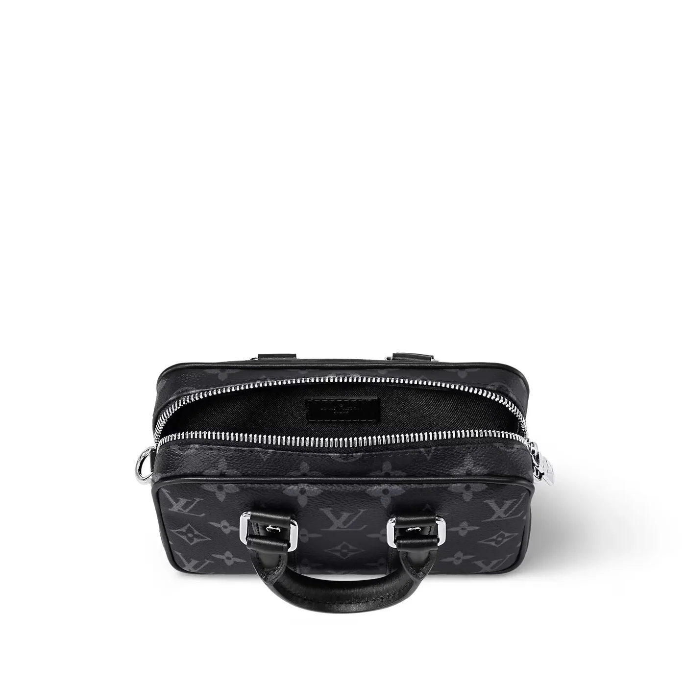 Louis Vuitton Nano Porte Documents Voyage Bag Black / Louis Vuitton Nano Porte Documents Voyage Bag Black /