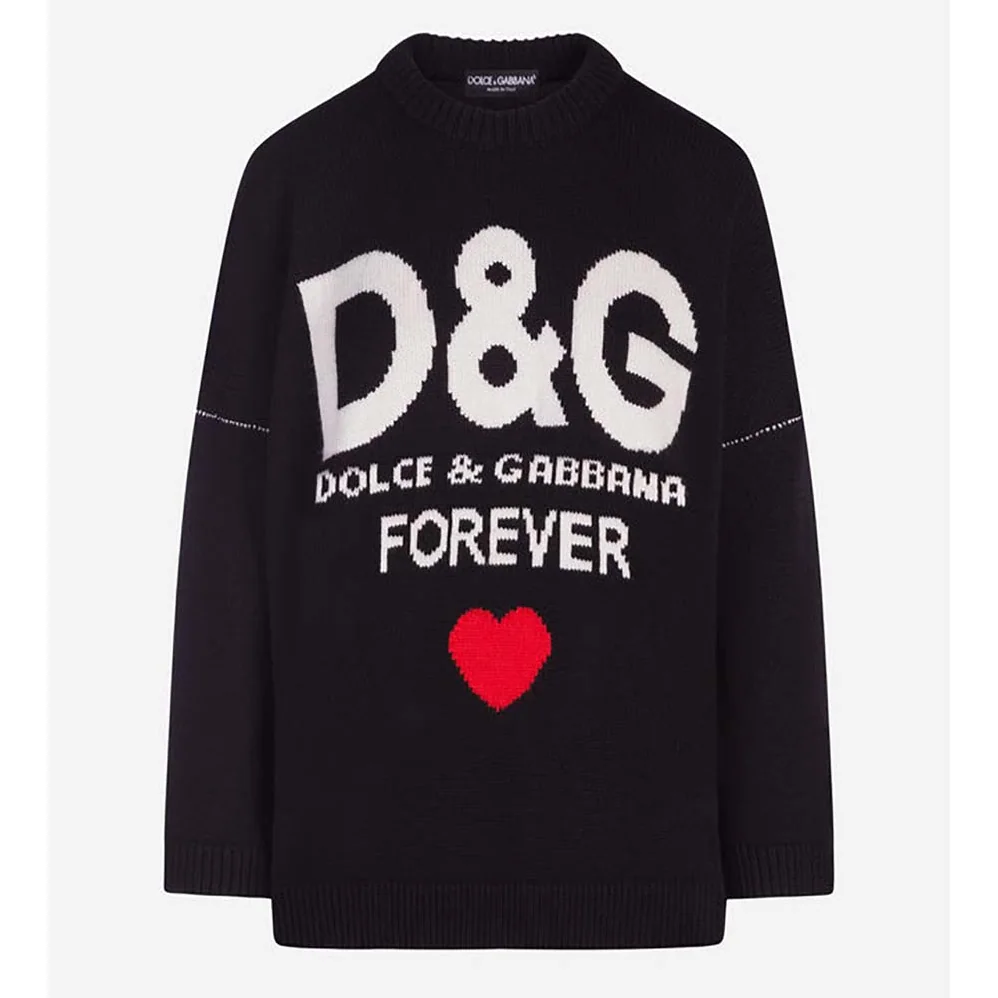 Dolce Gabbana D&G Cashmere Knit for Women in Black