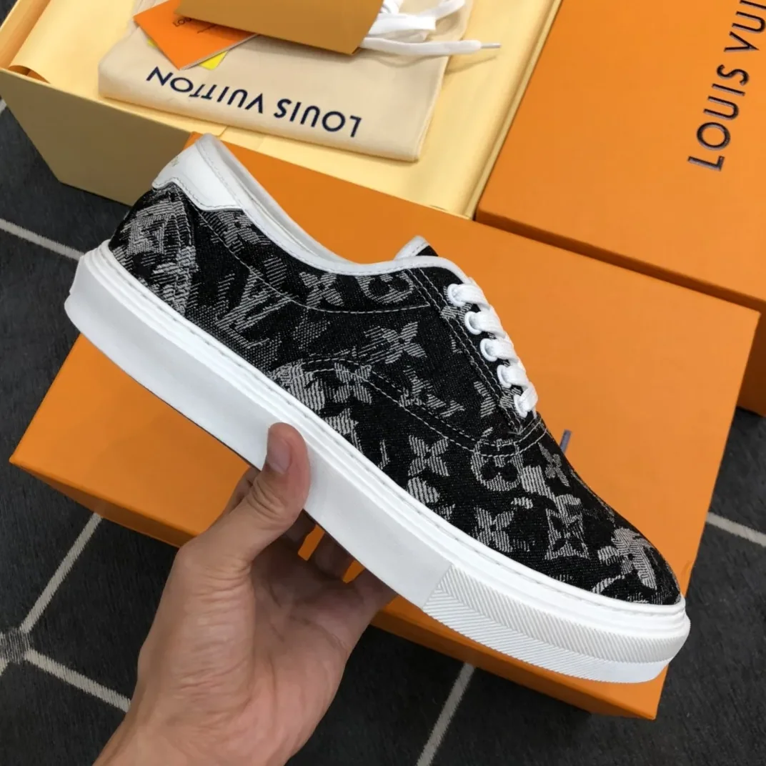 Louis Vuitton LV Trocadero Richelieu Sneaker Black