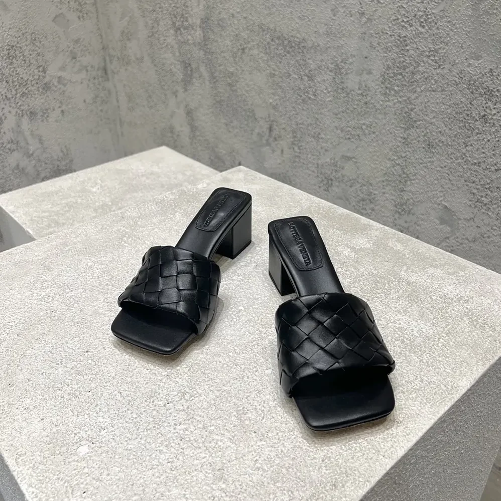Bottega Veneta Parco Mule for Women in Black