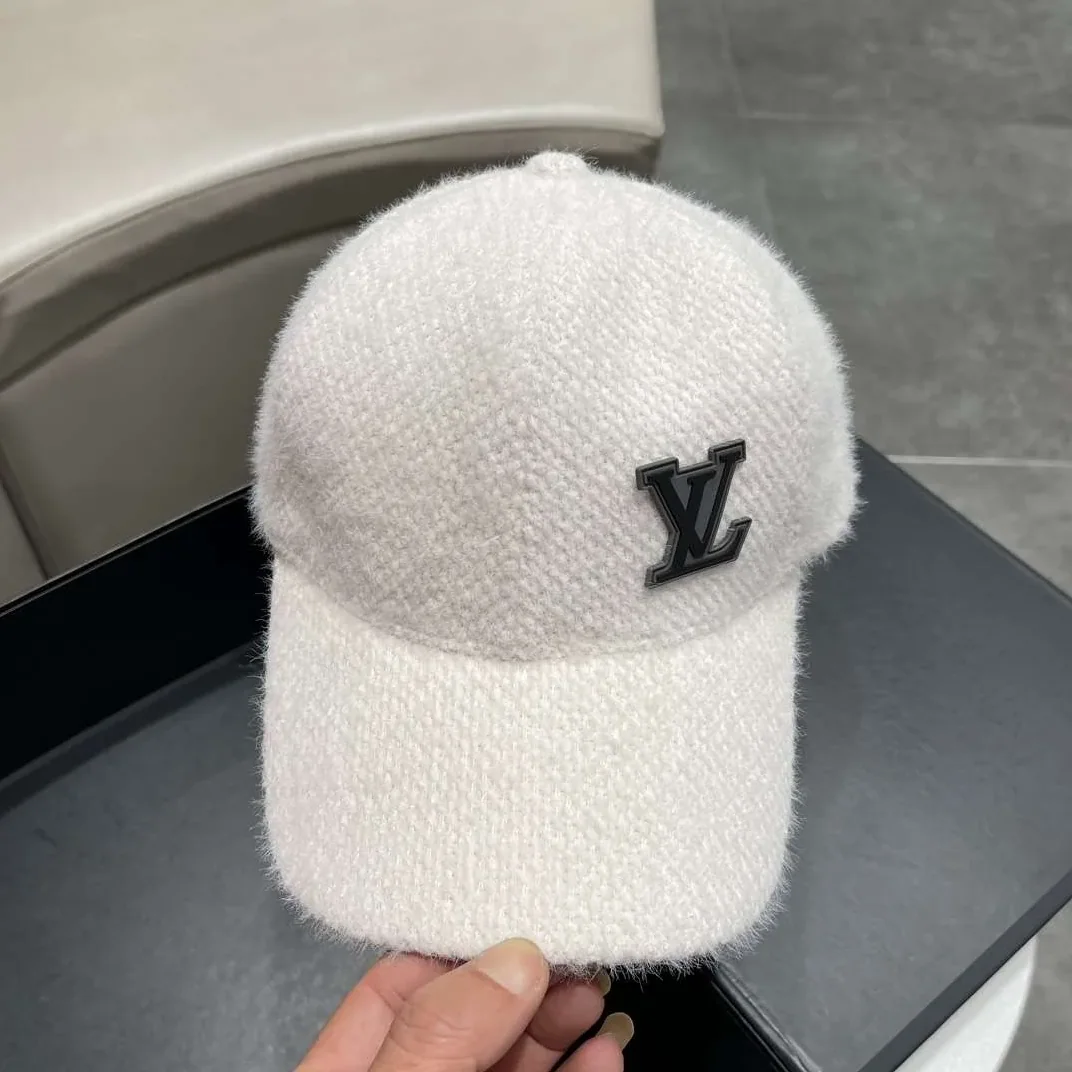 Louis Vuitton Corduroy Cap White Louis Vuitton Corduroy Cap White