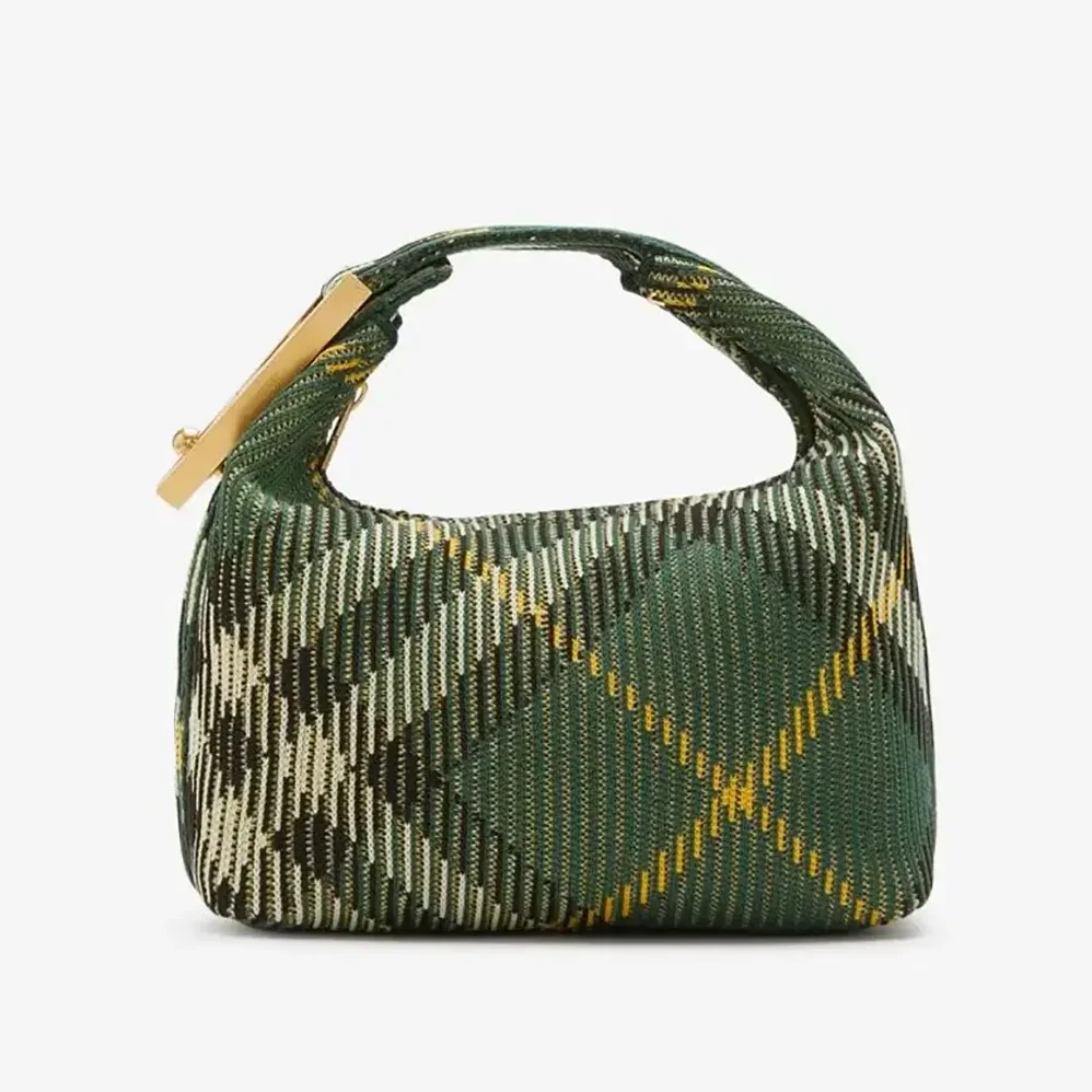 Burberry Mini Peg Duffle Bag for Women in Green
