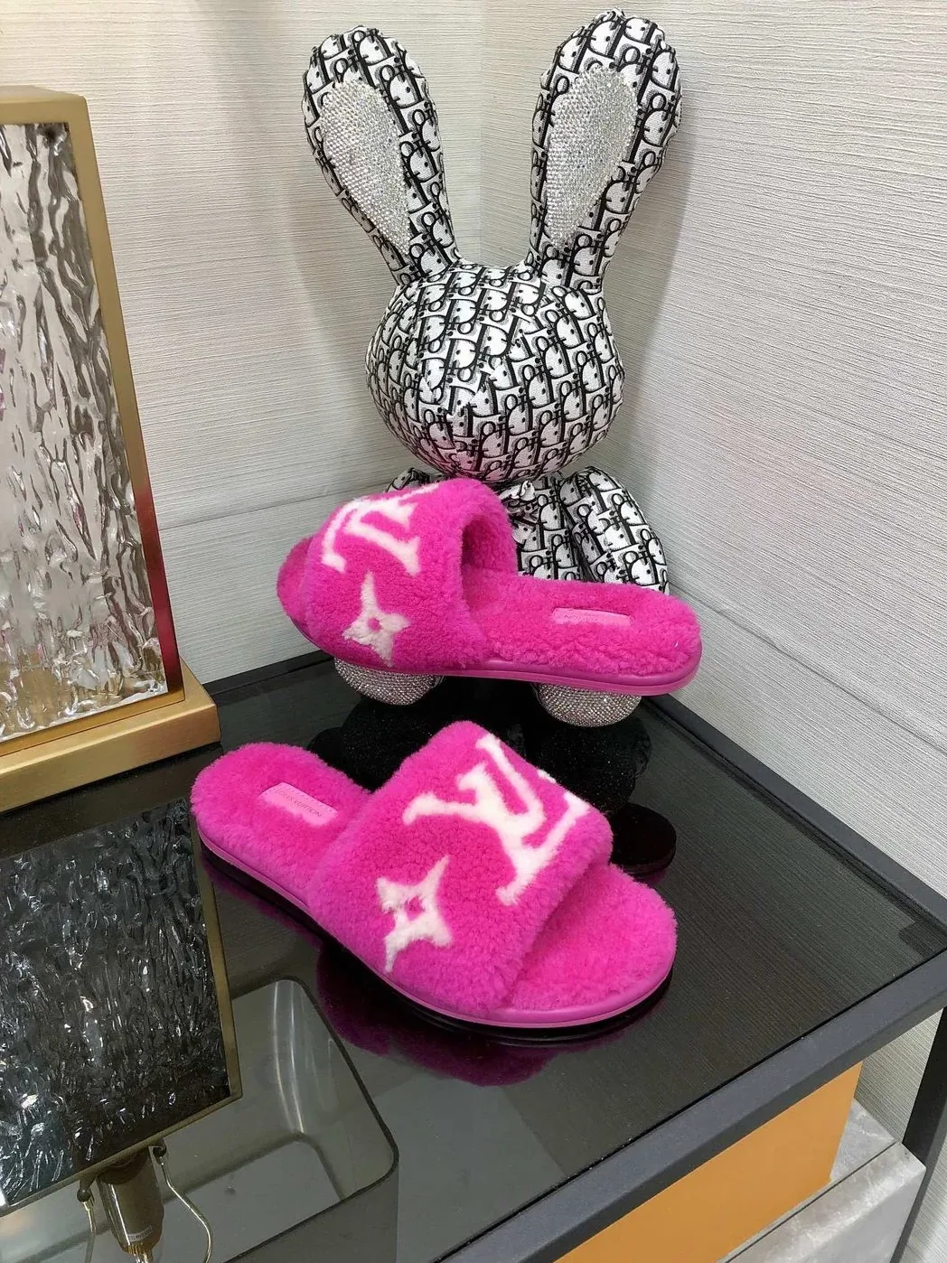 Louis Vuitton Magnetic Flat Mule Pink for Women