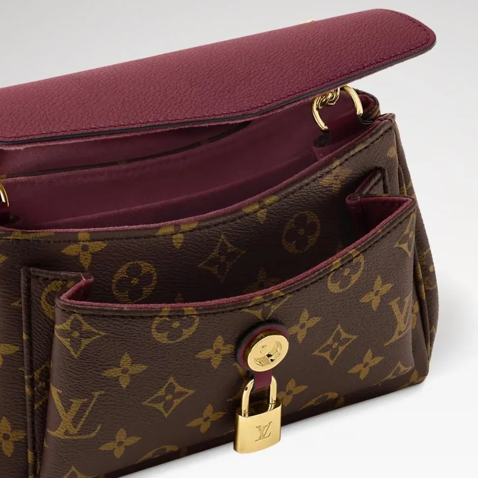 Louis Vuitton Saint Germain BB Monogram Wine /