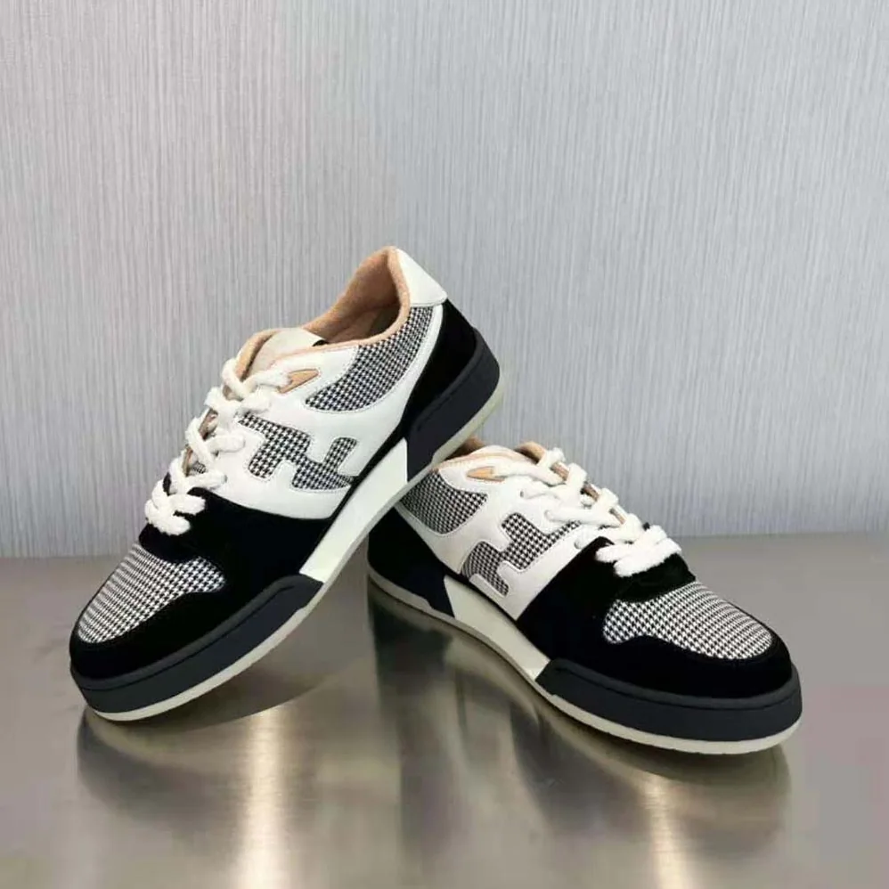 Fendi Match Low Tops in Black Suede for Women Fendi Match Low Tops in Black Suede for Women