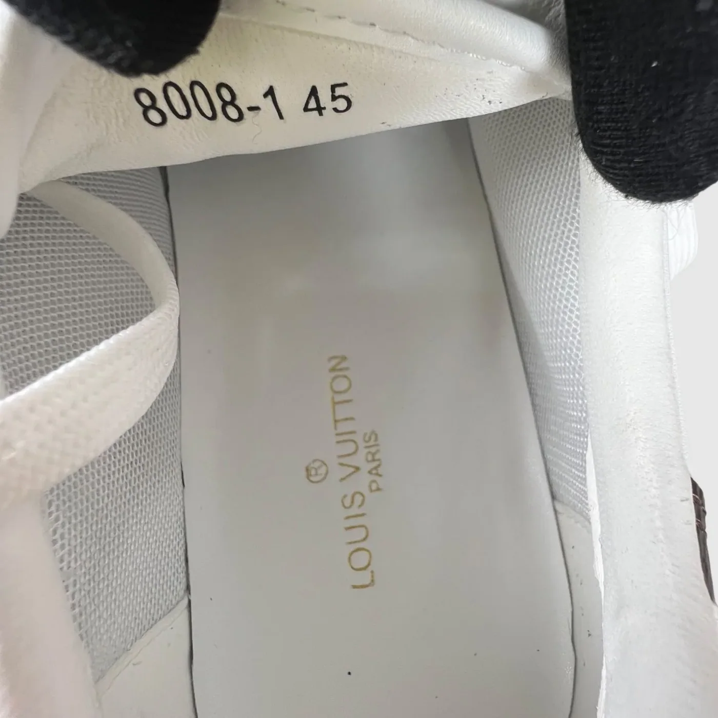 Louis Vuitton Rivoli Sneaker Brown And White