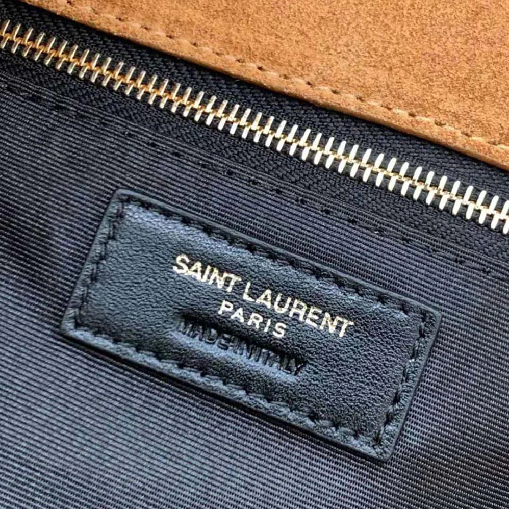 Saint Laurent YSL Puffer Small Bag in Quilted Suede for Women Saint Laurent YSL Puffer Small Bag in Quilted Suede for Women