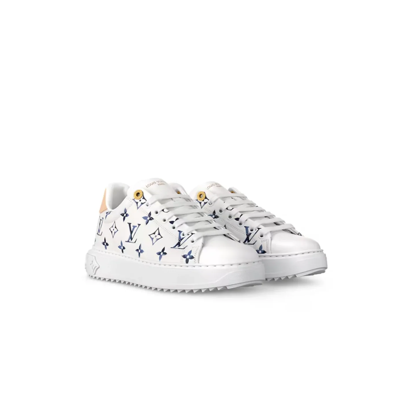Louis Vuitton Time Out Sneaker Blue 1AHOOF Louis Vuitton Time Out Sneaker Blue 1AHOOF