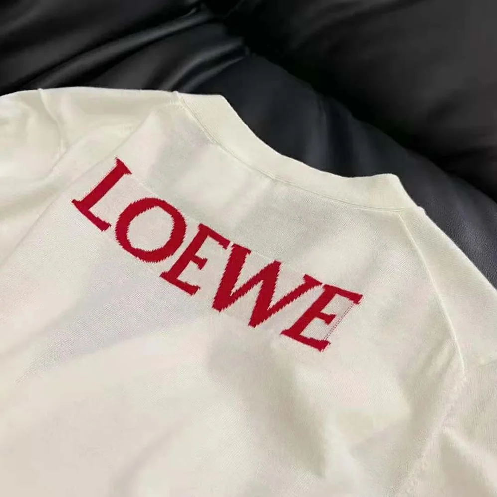 Loewe Calcifer Cardigan in Wool for Women in White