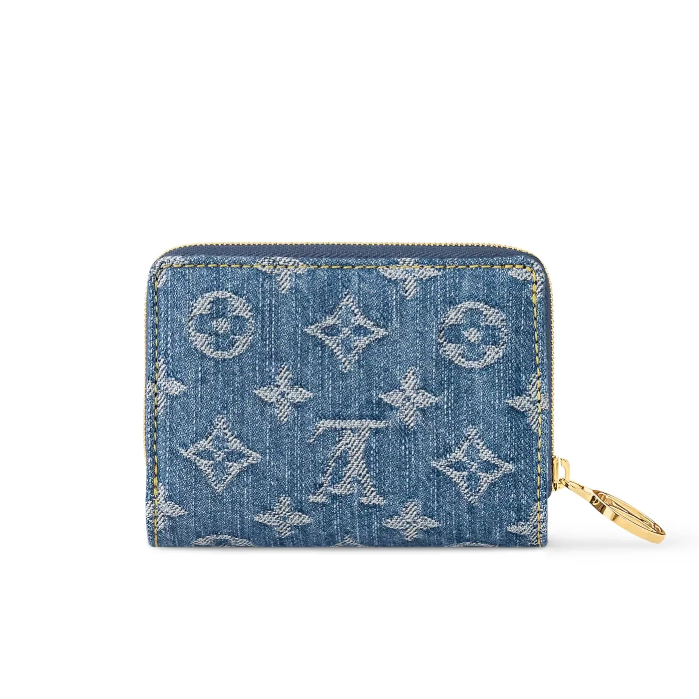 Louis Vuitton Lou Wallet Blue 4.5 Inches/