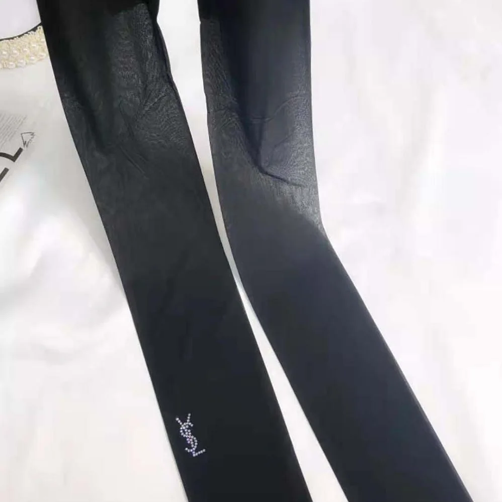 Saint Laurent YSL Sheer Black YSL Tights for Women Saint Laurent YSL Sheer Black YSL Tights for Women