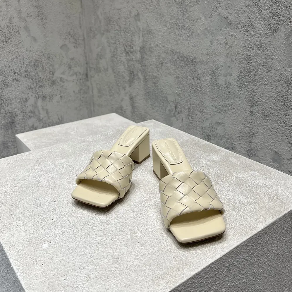 Bottega Veneta Parco Mule for Women in White