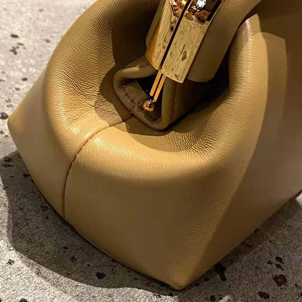 Fendi First Small Nappa Leather Bag for Women in Light Brown