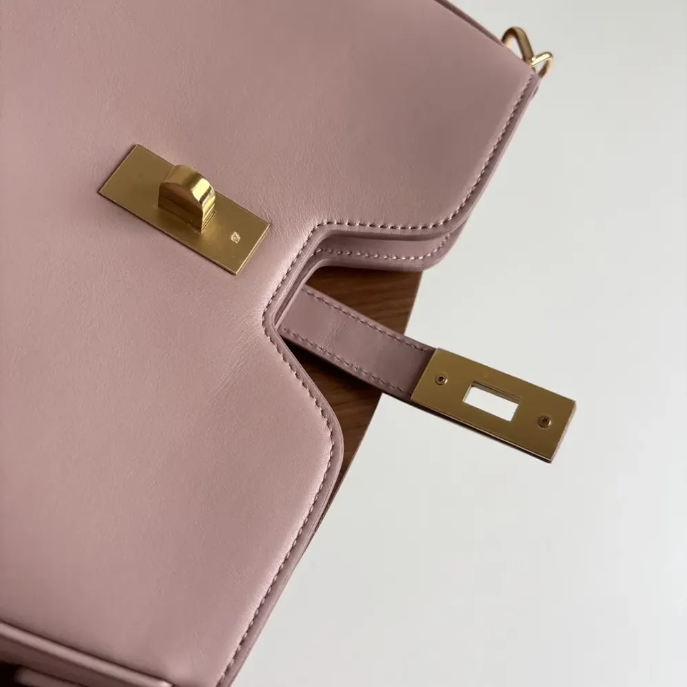 Celine Small Camille 16 Soft Bag in Smooth Calfskin for Women in Pink