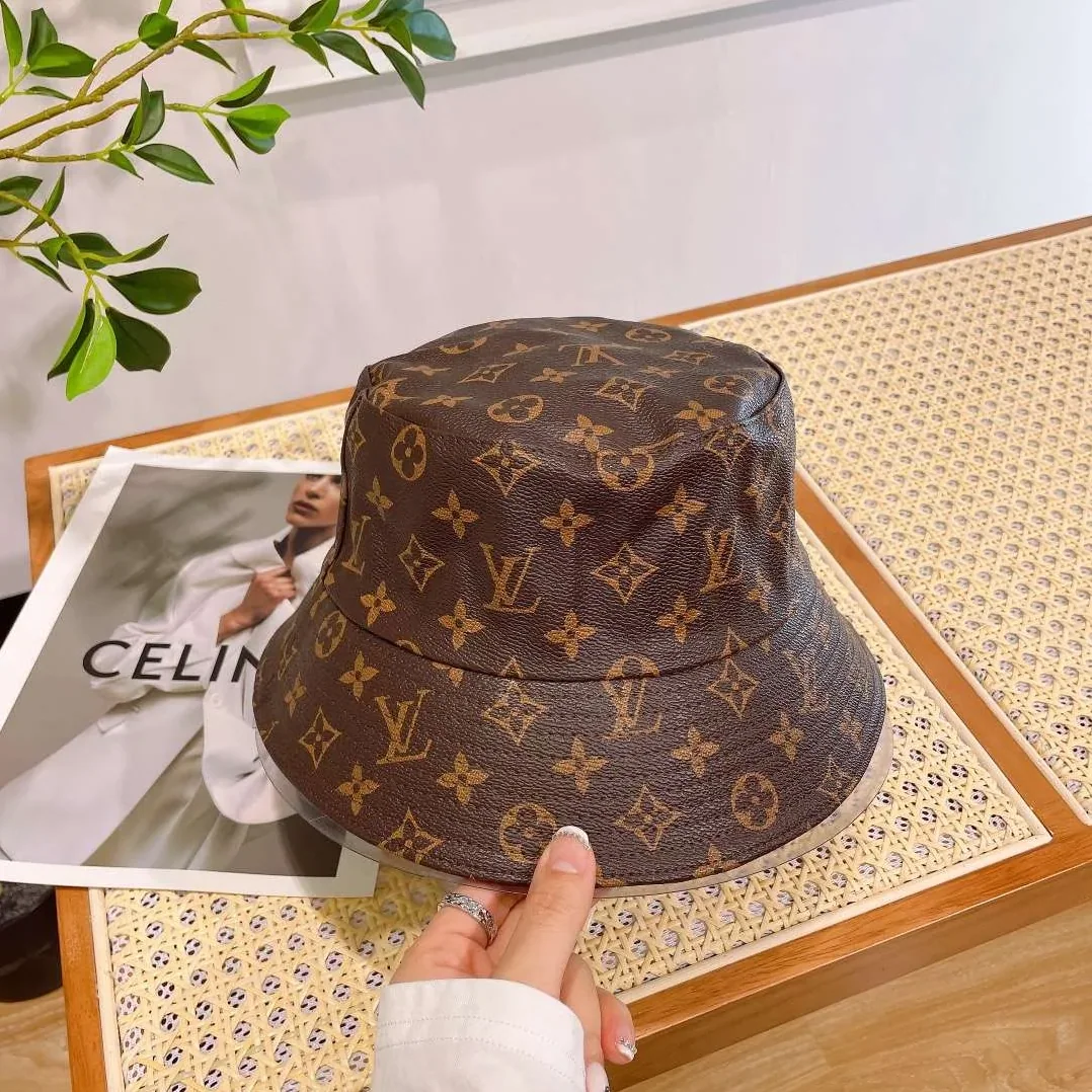 Louis Vuitton Monogram Bucket Hat Brown Louis Vuitton Monogram Bucket Hat Brown