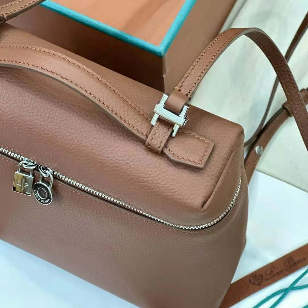 Loro Piana Extra Pocket Backpack L23.5 for Women in Brown