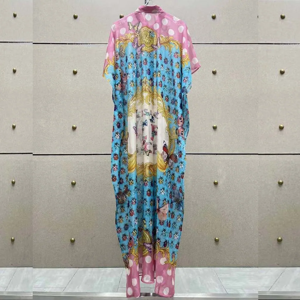 Versace Butterflies Shirt Cover-up for Women
