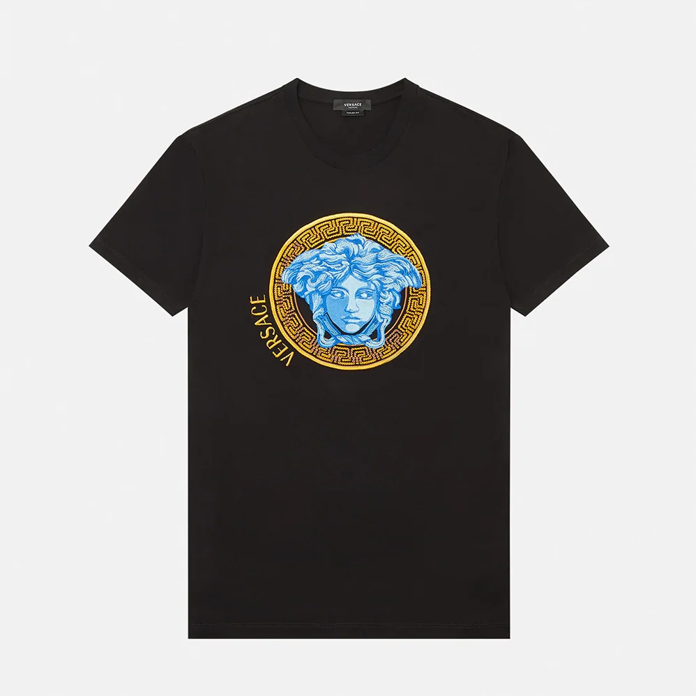 Versace Medusa Amplified Embroidered T for Women in shirt Versace Medusa Amplified Embroidered T for Women in shirt