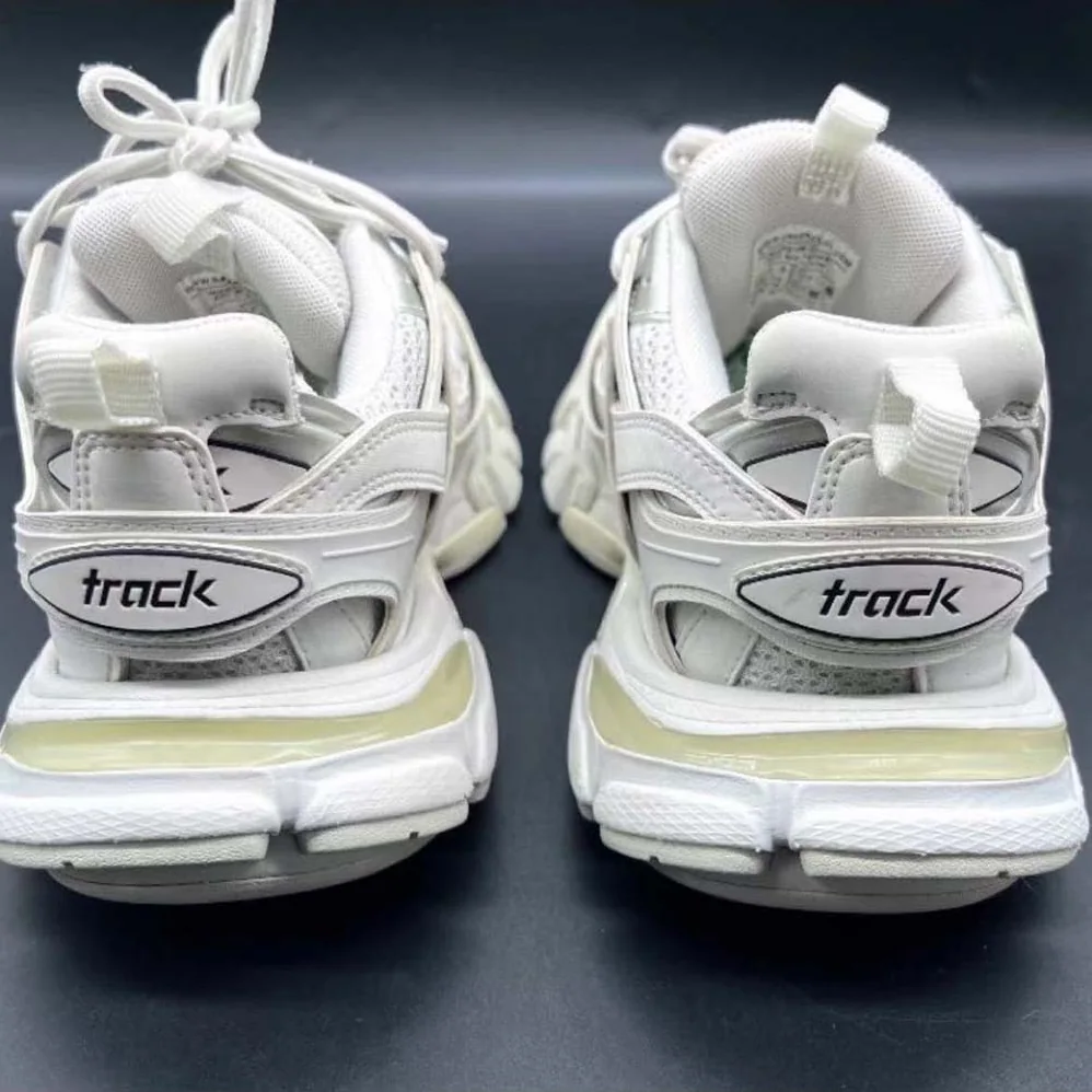 Balenciaga Track Sneaker in White Mesh and Nylon for Unisex