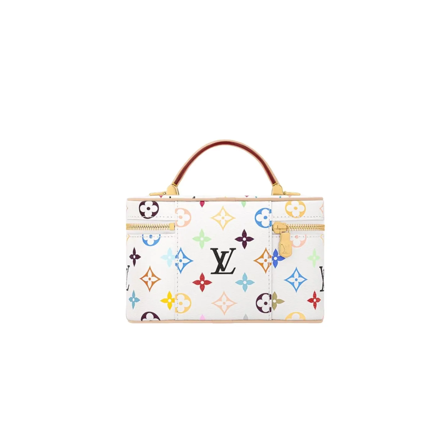 Louis Vuitton LV x TM Vanity Chain Pouch Multicolored Bag / Louis Vuitton LV x TM Vanity Chain Pouch Multicolored Bag /