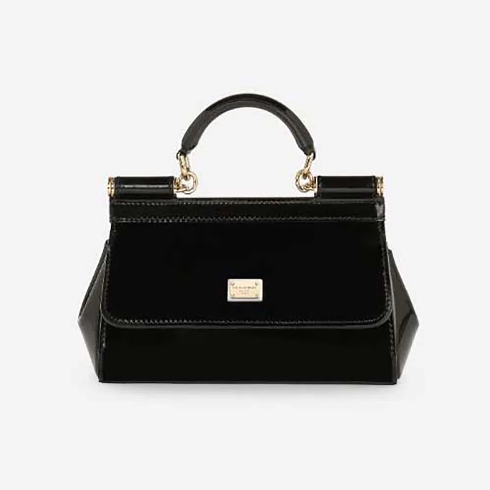 Dolce Gabbana D&G Small Sicily Handbag for Women in Black