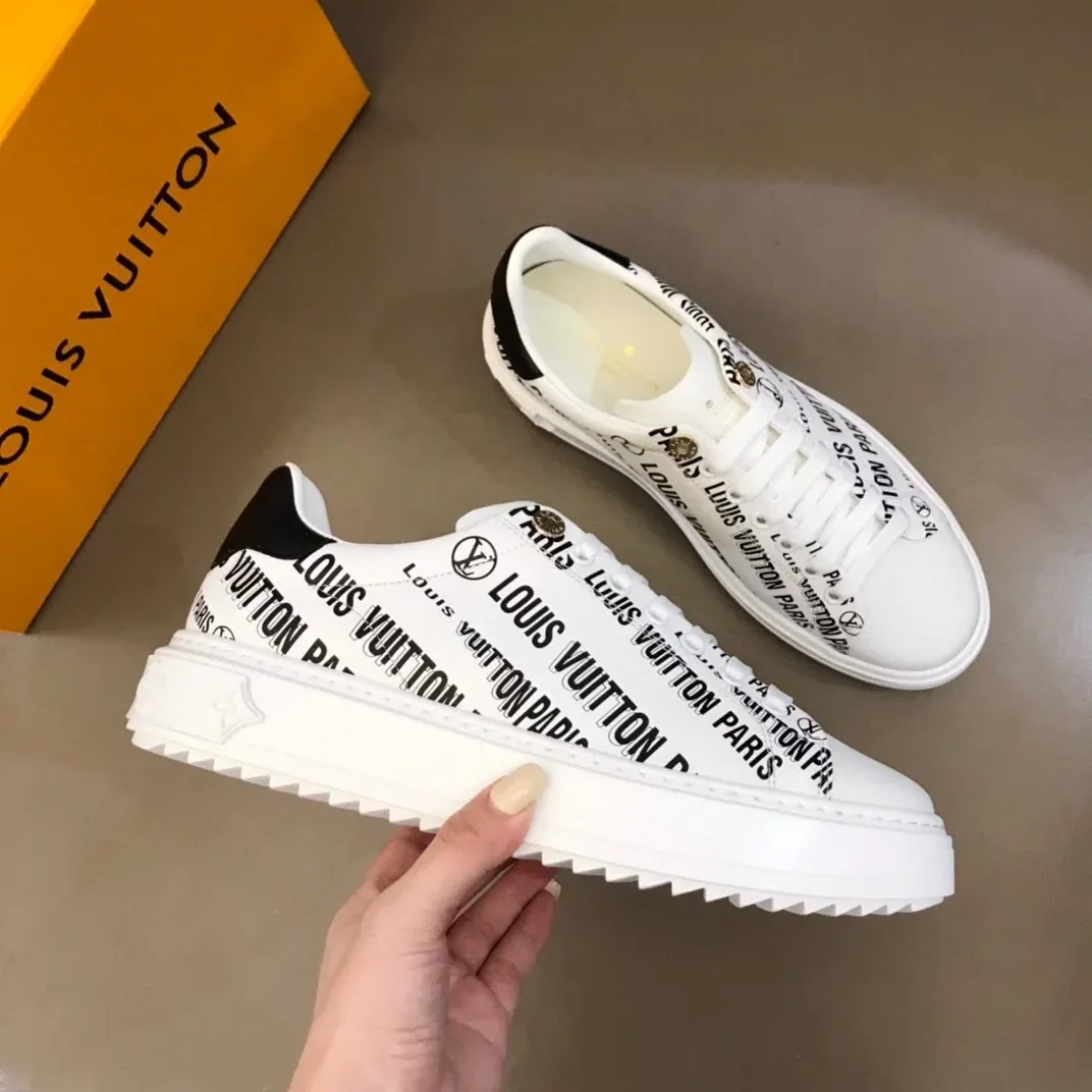 Louis Vuitton Time Out Sneaker Monogram Flowers Black 1A9D24 Louis Vuitton Time Out Sneaker Monogram Flowers Black 1A9D24
