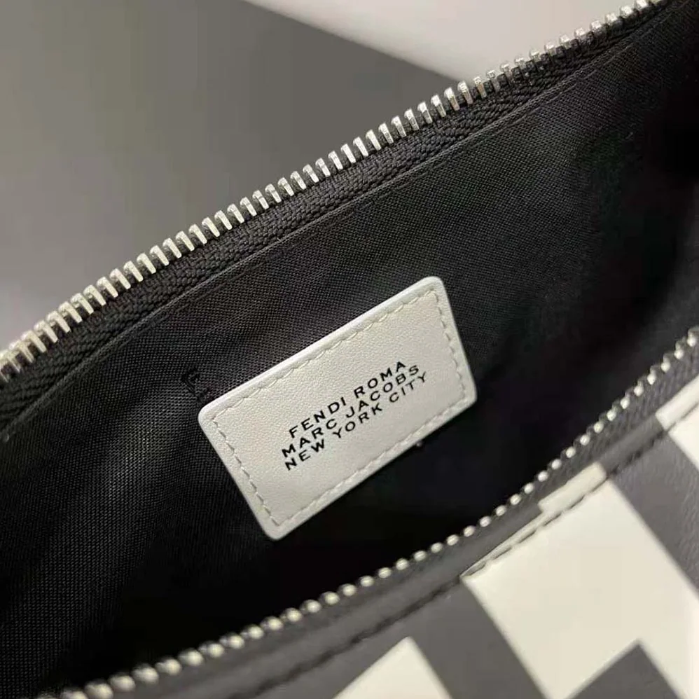 Fendi Fendigraphy Small Two-Tone Printed Leather Fendi Roma Capsule Bag for Women Fendi Fendigraphy Small Two-Tone Printed Leather Fendi Roma Capsule Bag for Women