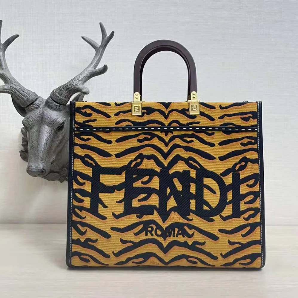 Fendi Sunshine Medium Shopper Bag From the Spring Festival Capsule Collection for Women